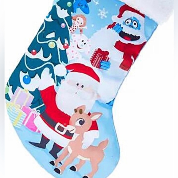 NEW Rudolph the Red Nose Reindeer Christmas Stocking 🎄⛄️❤️✨ - Picture 3 of 6